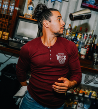 Load image into Gallery viewer, Deck Unisex Burgundy Thermal